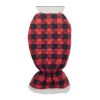 Quilted ice scraper glove red | No Branding | not available | not available | not available
