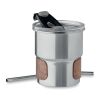 Single wall tumbler 260 ml matt silver | No Branding | not available | not available