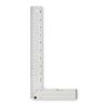 Aluminium level ruler 30 cm silver | No Branding | not available | not available