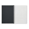 A5 recycled carton notebook black | No Branding | not available | not available | not available