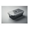 Collapsible silicone lunch box black | No Branding | not available | not available | not available