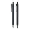 Recycled aluminium pen set black | No Branding | not available | not available | not available