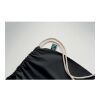 Drawstring bag Fairtrade 180gr black | No Branding | not available | not available | not available