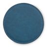Round coaster in PU navy blue | No Branding | not available | not available | not available