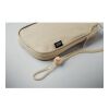 RPET cross body travel pouch beige | No Branding | not available | not available | not available