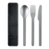 Stainless steel cutlery set black | No Branding | not available | not available | not available