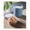 On the go cup in PP 450 ml petrol