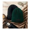 3M knitted beanie with cuff Dark green | No Branding | not available | not available | not available