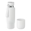 Double wall bottle 500ml white