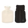 Hot water bottle 400ml black | No Branding | not available | not available | not available