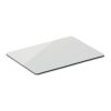 Rectangular magnet in PVC white | No Branding | not available | not available