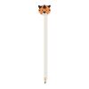 Wooden pencil in animal shape white | No Branding | not available | not available