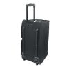 Duffle bag trolley 600D RPET black | No Branding | not available | not available | not available