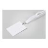 Lanyard badge 120 x 80mm white | No Branding | not available | not available | not available