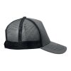 5 panel trucker cap grey
