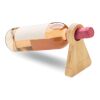 Bamboo bottle stand & opener wood