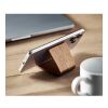 Walnut wood phone stand wood