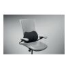 Ergonomic memory foam cushion black
