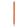 Recycled aluminium ball pen orange