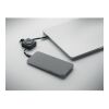 Retractable 100W USB-C cable black