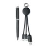 2 piece gift set in box black