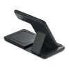 Foldable 3-in-1 charger 15W black