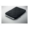 Nylon laptop pouch 15" black