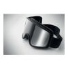Ski goggles UV400 shiny silver