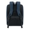 RPET backpack w/vacuum bag 18L navy blue