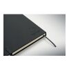 A5 recycled PU notebook set black
