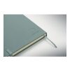 A5 recycled PU notebook set petrol
