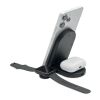 Foldable 3-in-1 charger 15W black