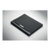 A4 portfolio with notepad black