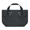 PU bicycle shopping bag 10L black