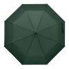 21" auto umbrella wood handle green