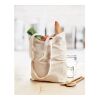 Canvas shopping bag with base gusset 270 gr/m² beige | No Branding | not available | not available | not available