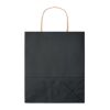 Small Gift paper bag 90 gr/m² black | No Branding | not available | not available | not available