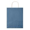 Medium Gift paper bag  90 gr/m² blue | No Branding | not available | not available | not available