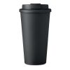 Double wall tumbler 450 ml black | No Branding | not available | not available