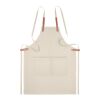 Organic cotton apron 340 gr/m² beige | No Branding | not available | not available | not available
