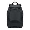 600D RPET sports rucksack black | No Branding | not available | not available | not available