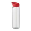 Sports RPET bottle with flip lid 650ml red | No Branding | not available | not available | not available