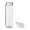 Sports RPET bottle with flip lid 650ml white | No Branding | not available | not available | not available