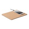 Cork mouse pad charger 15W beige | No Branding | not available | not available