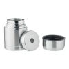 Double wall  jar 800ml matt silver | No Branding | not available | not available | not available