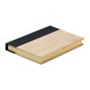 Bamboo sticky note memo pad black | No Branding | not available | not available | not available