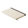 A5 grass notebook with elastic strap beige | No Branding | not available | not available | not available