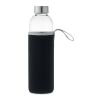 Glass bottle in pouch 750ml black | No Branding | not available | not available | not available