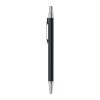Recycled aluminium push button ball pen black | No Branding | not available | not available