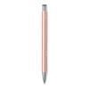 Classic recycled aluminium ball pen Beige/Red | No Branding | not available | not available
